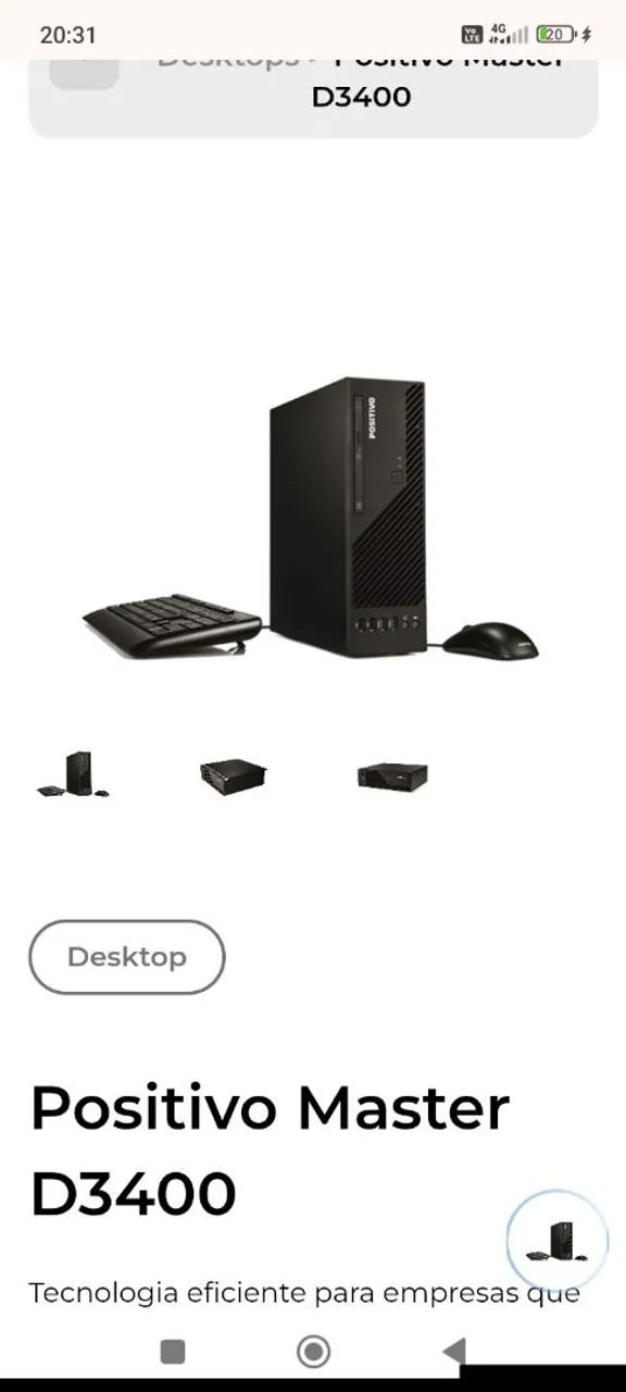 Positivo Master D3400<br>Tecnologia - Foto 2