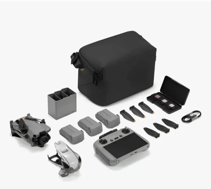 Drone Dji Mini 5 Pro Fly More Combo Plus (rc 2) 3 Baterias C Cinza