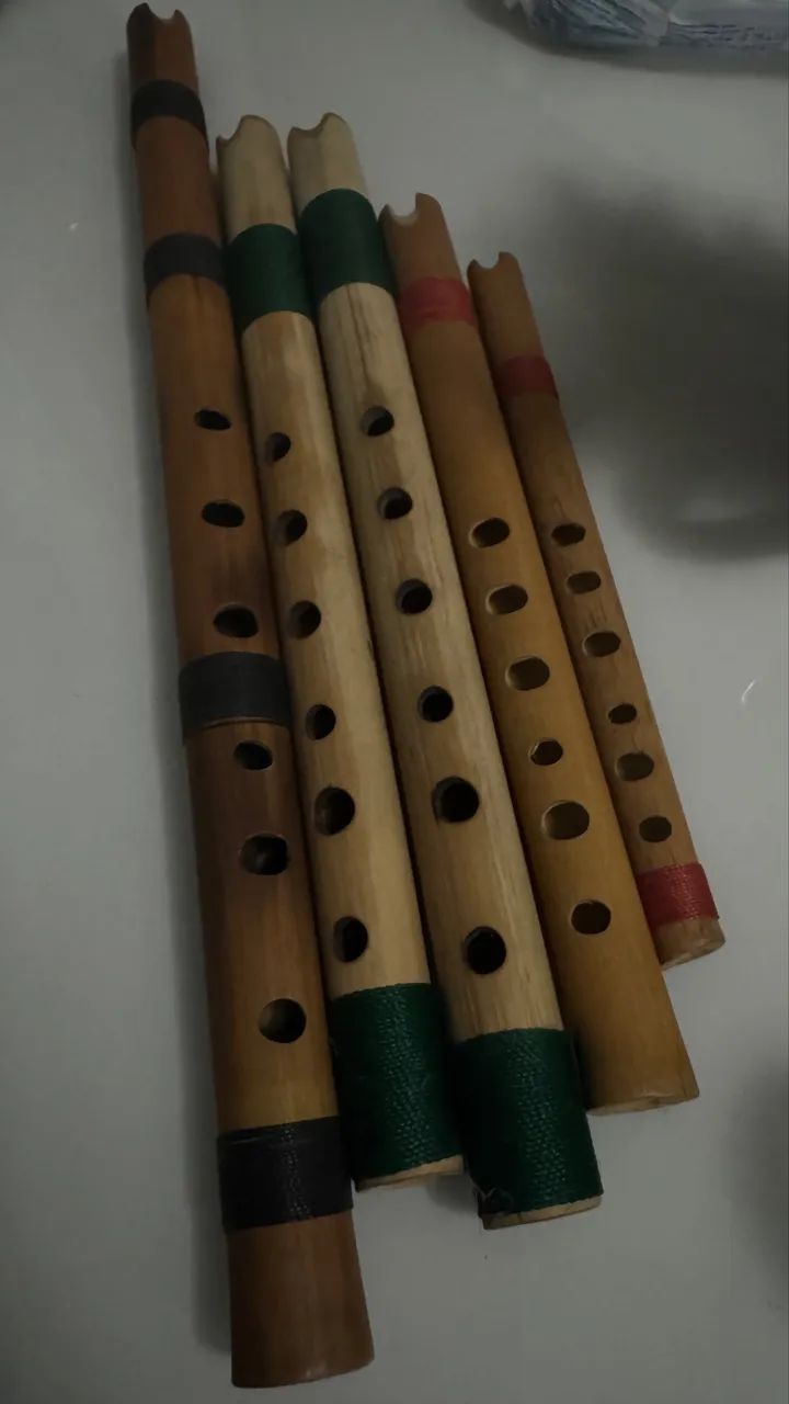 Kit Quena peruana vários tons 