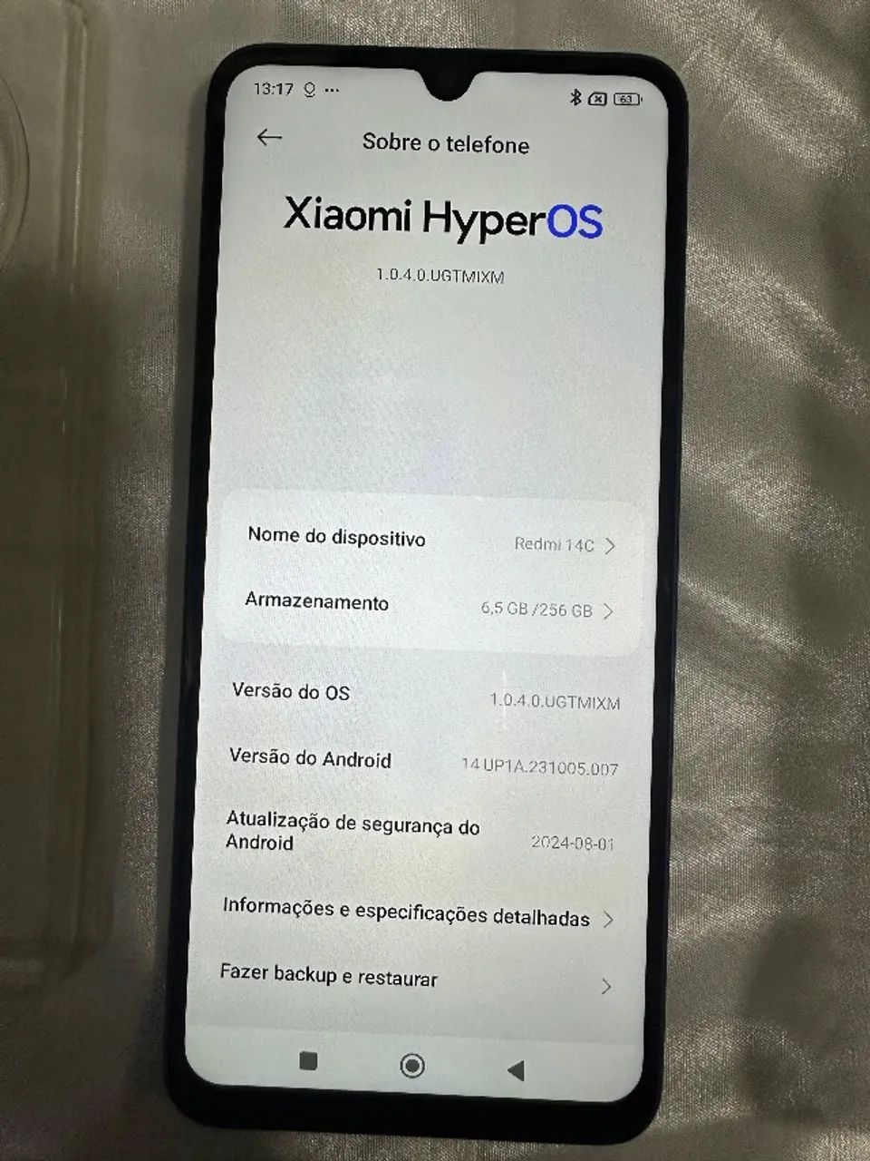 Xiaomi Redmi 14C semi novo  - Foto 4