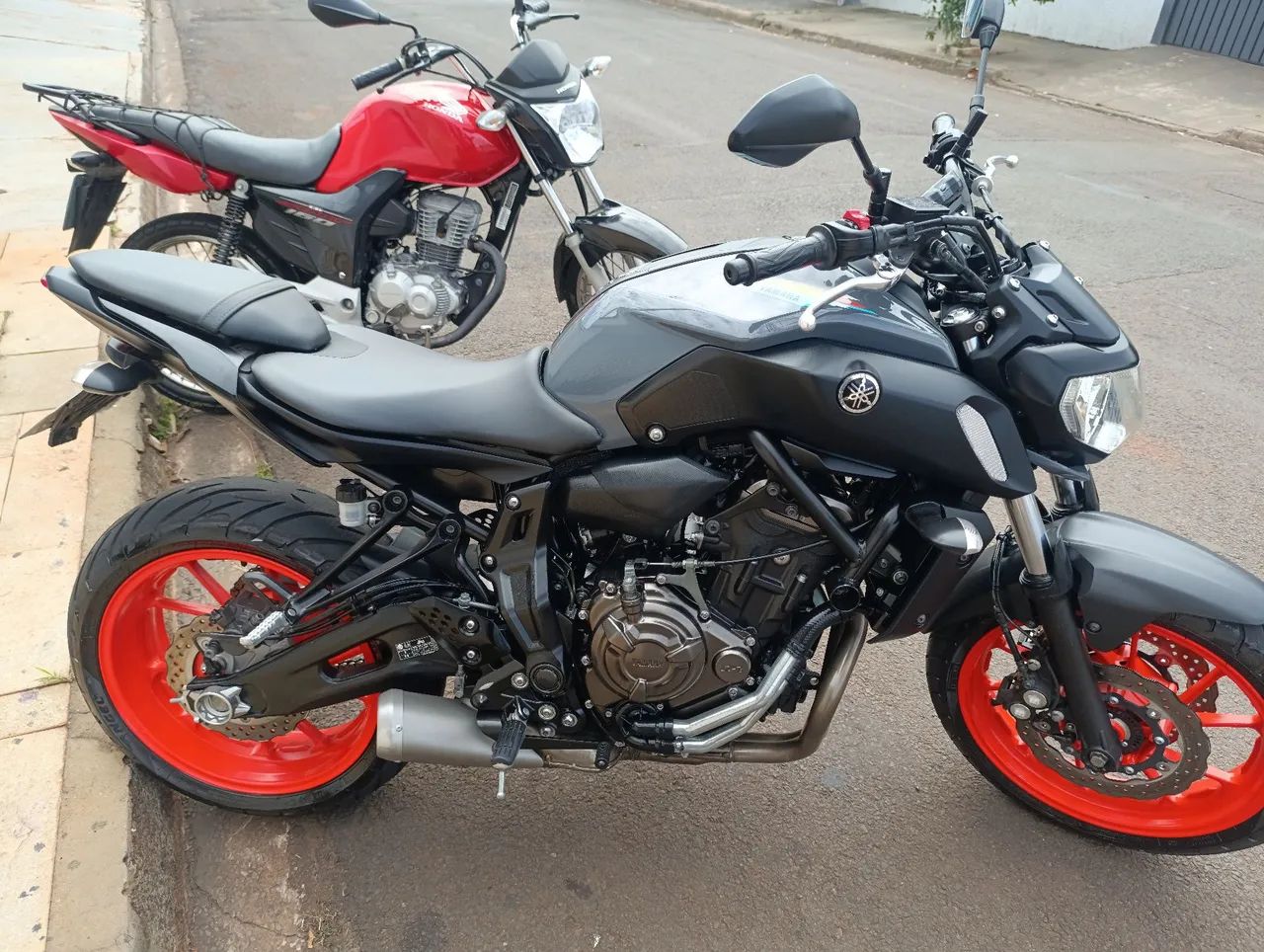 Yamaha MT-07 2023 á Brabaaa - Foto 4