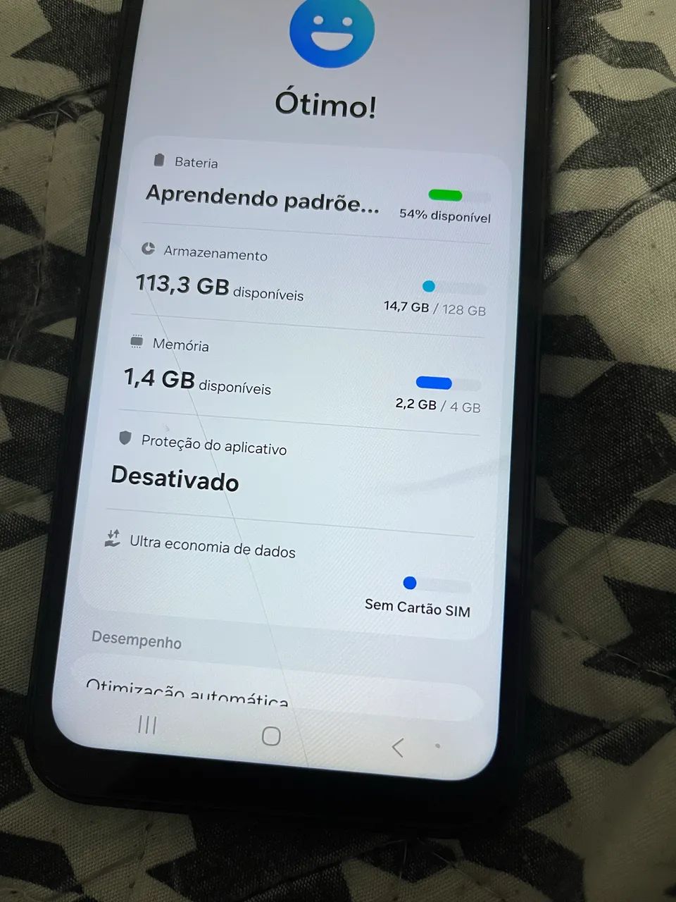 Samsung A14 128g C/fio de cabelo  - Foto 3