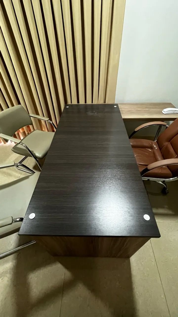 Mesa de escritório consultório  - Foto 4