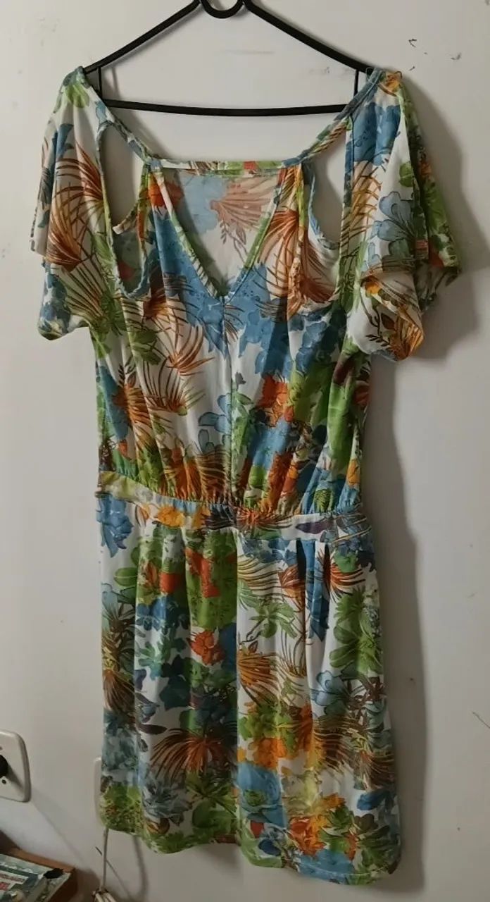Vestido em malha