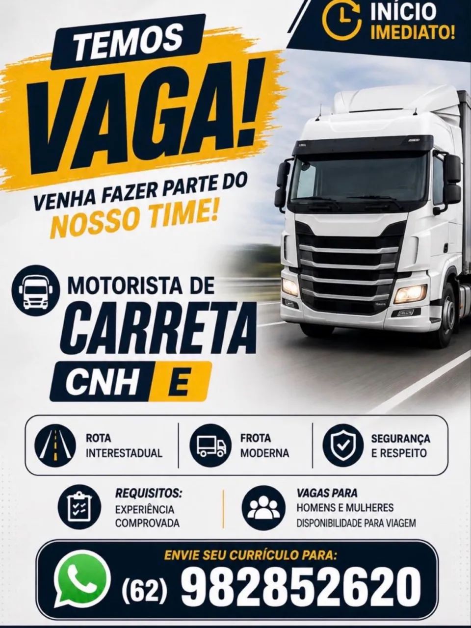 Motorista categoria E