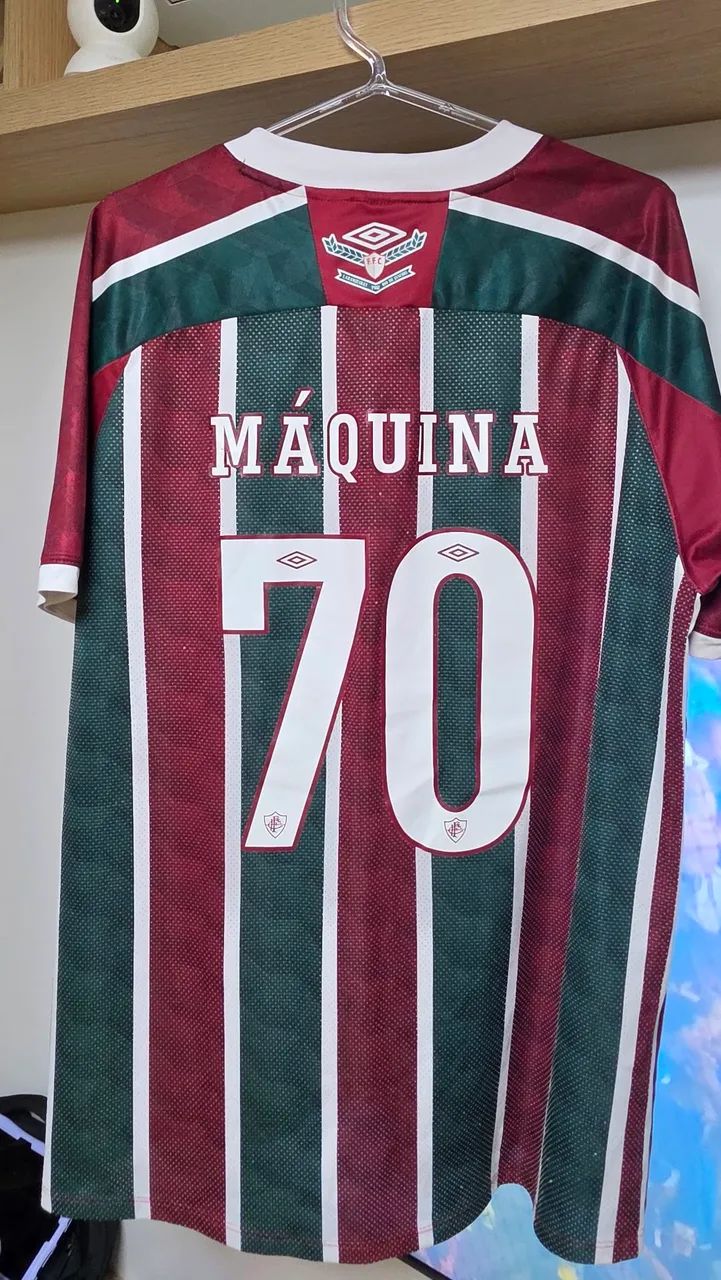 CAMISA FLUMINENSE 2020 COM ESCUDO SILKADO G - Foto 3