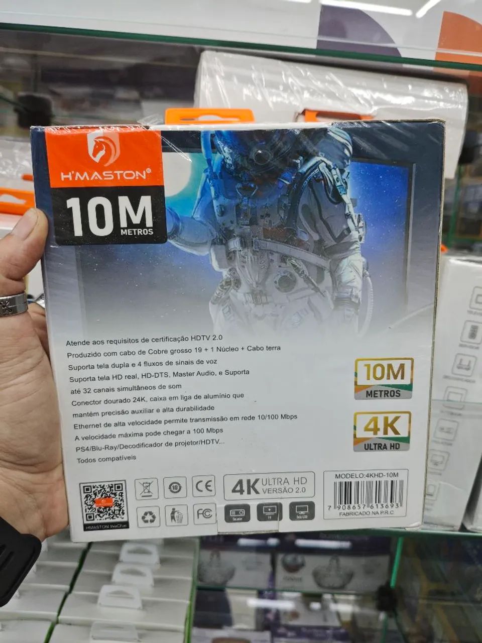 Cabo HDTV  4k Premium - 10M - Foto 2