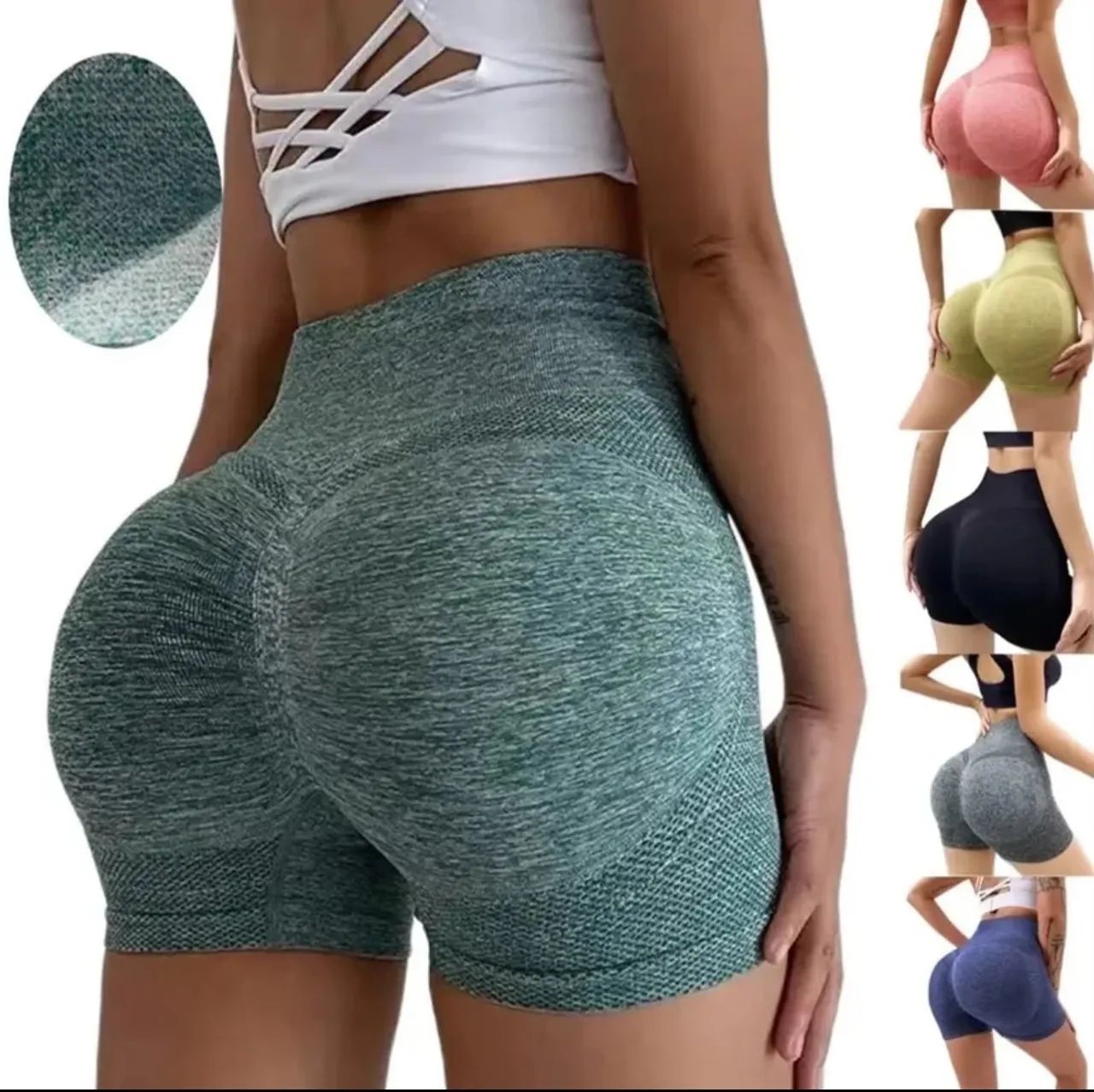 SHORTS DE ACADEMIA LEVANTA BUMBUM  - Foto 3