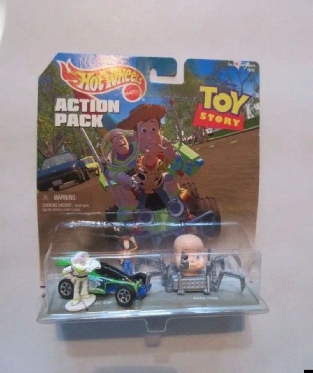 Hot Wheels Action Pack Toy Story RC Car e Baby Face