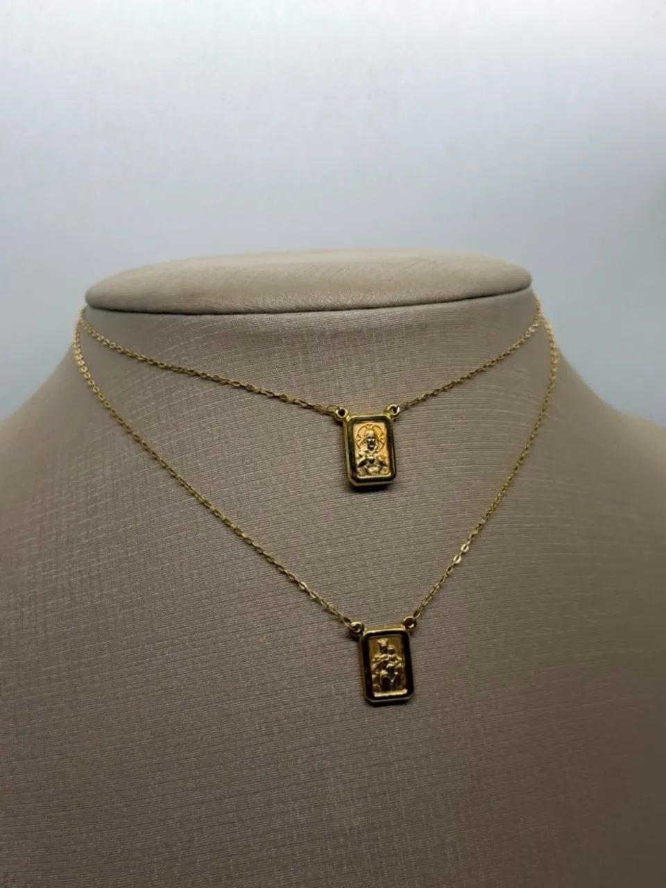 ESCAPULÁRIO CARTIER 60CM OURO 18K 750 