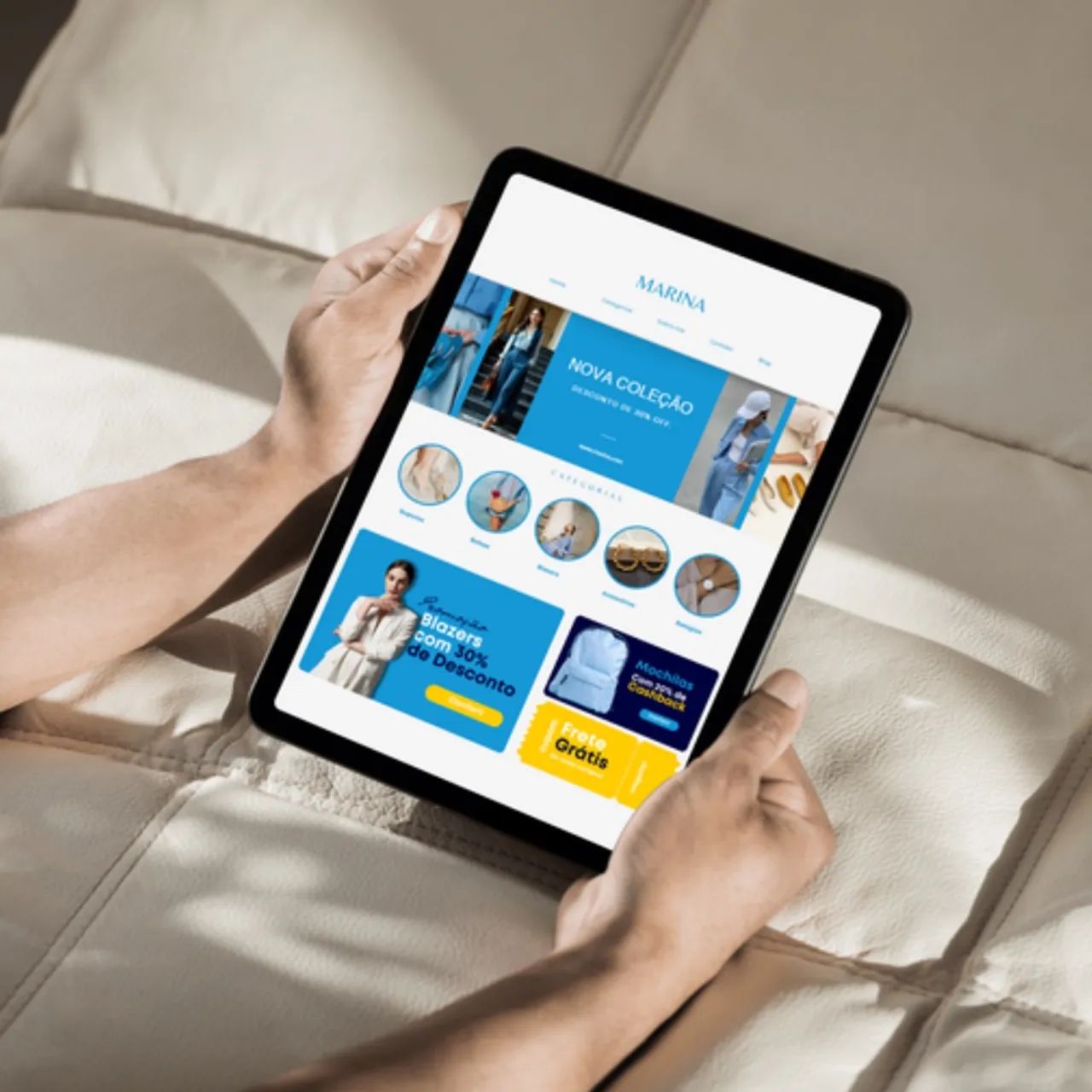 Faço sites institucionais e lojas on-line e de Dropshiping 