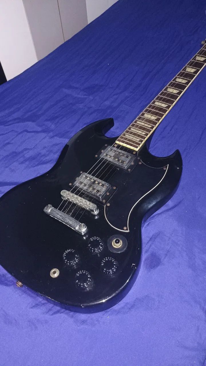 Guitarra Elétrica SG com Capa - Foto 2
