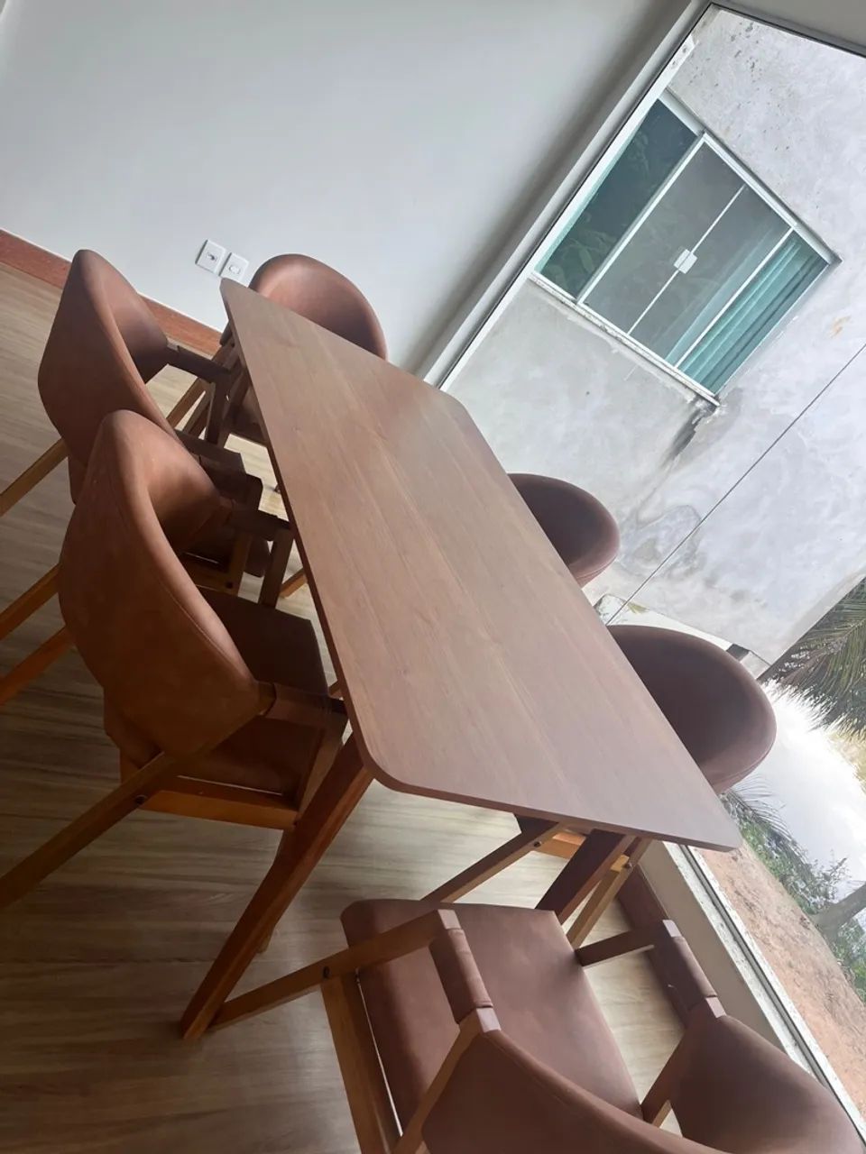 VENDO MESA DE JANTAR NOVA - R$ 600,00 - Foto 2