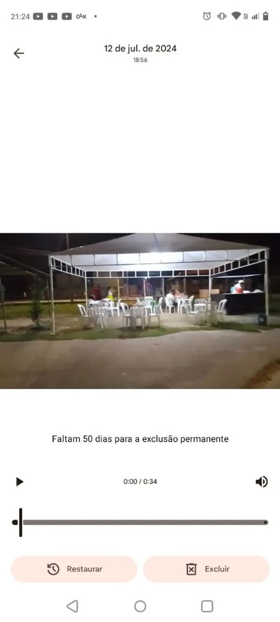 Vende-se um toldo medindo 7x5 - Foto 2
