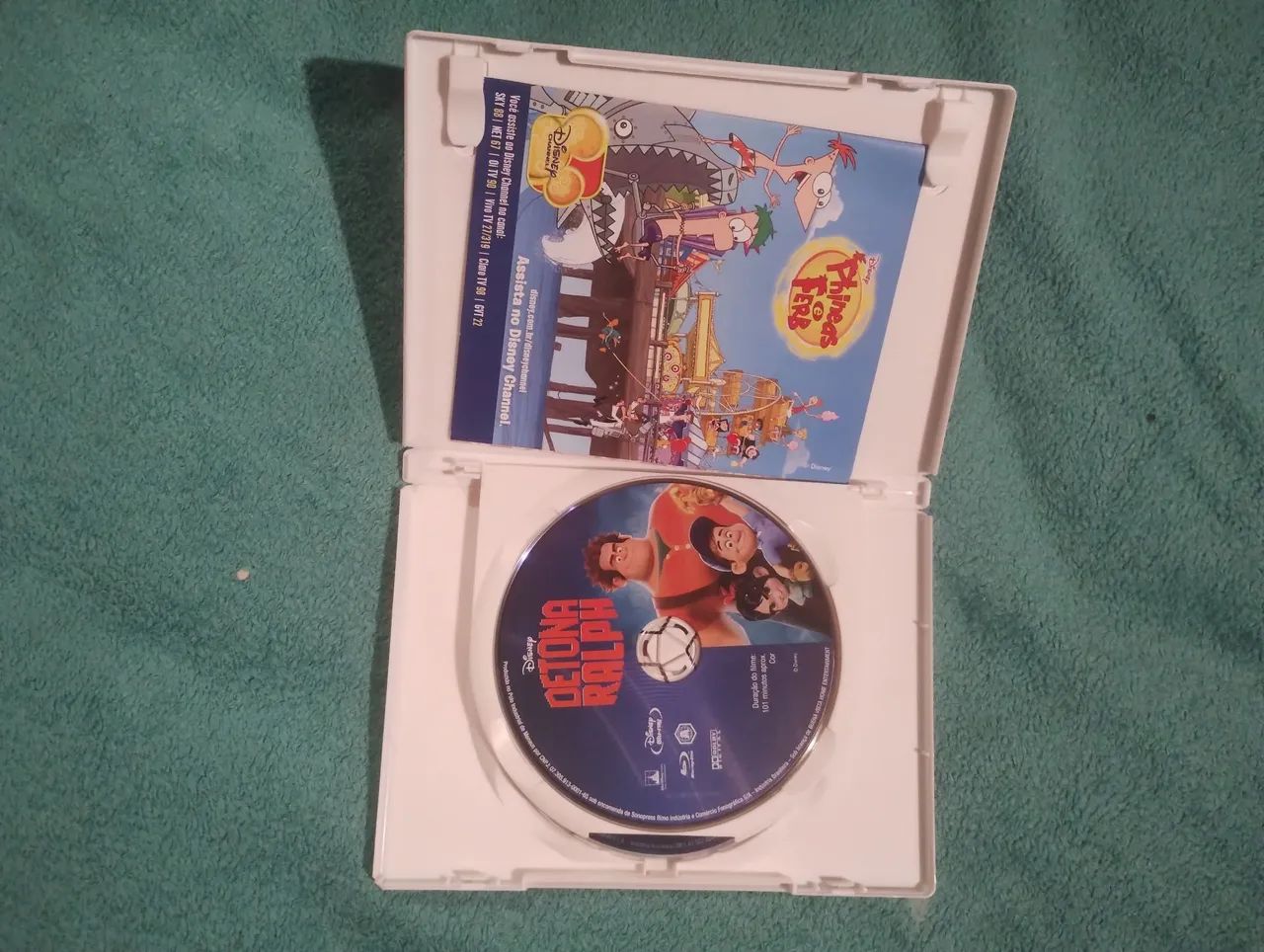 Detona Ralph - 2 em 1 - Blu Ray e DVD - Animação da Disney - Foto 2