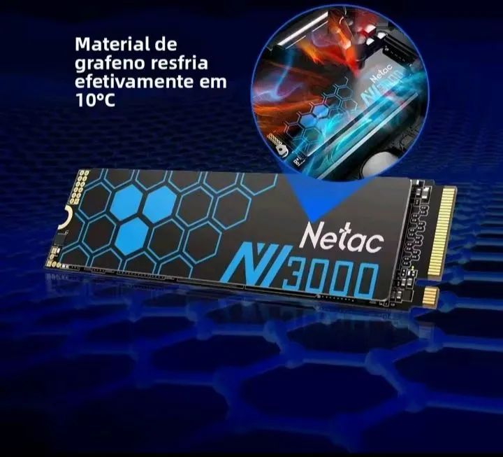 SSD NVMe M2 Netac 500GB - Foto 3