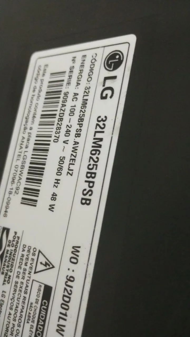 Tv LG 32 polegadas smart  - Foto 5