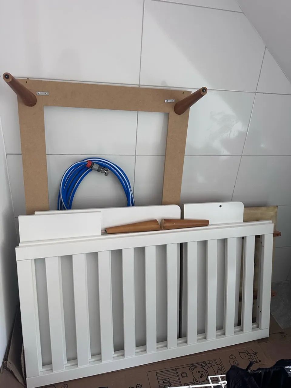 Berço Matic Branco 2 em 1 - Foto 3