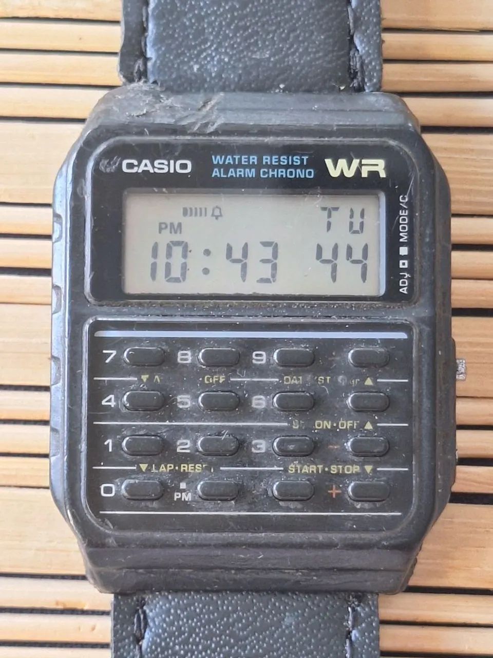Relógio Casio CA-53W-1Z Vintage Calculator