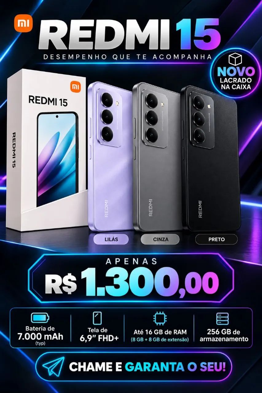 REDMI 15 NOVO 