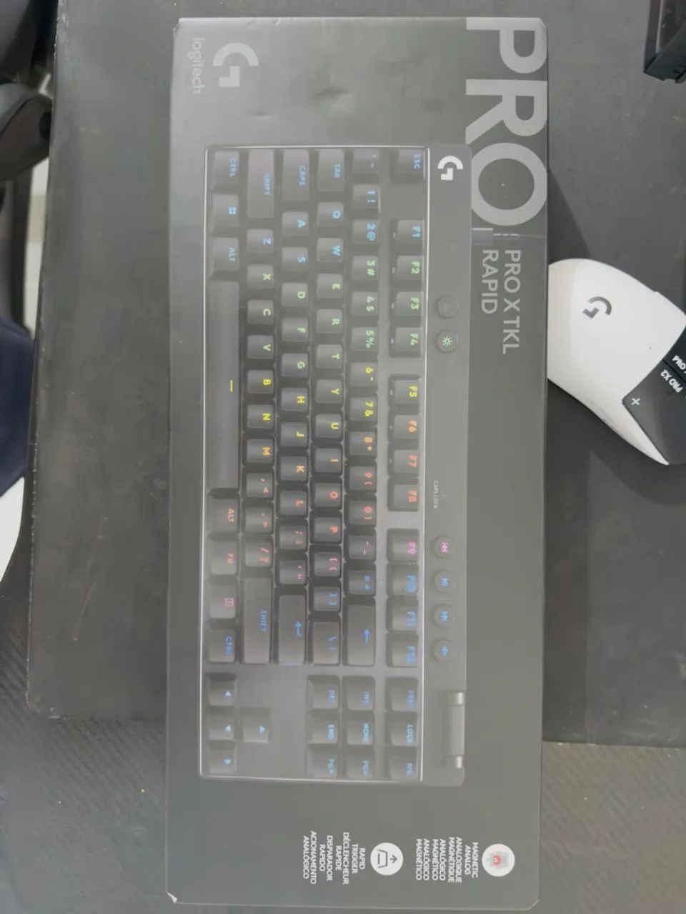 Teclado Gamer Logitech G Pro X Tkl Rapid Trigger Preto