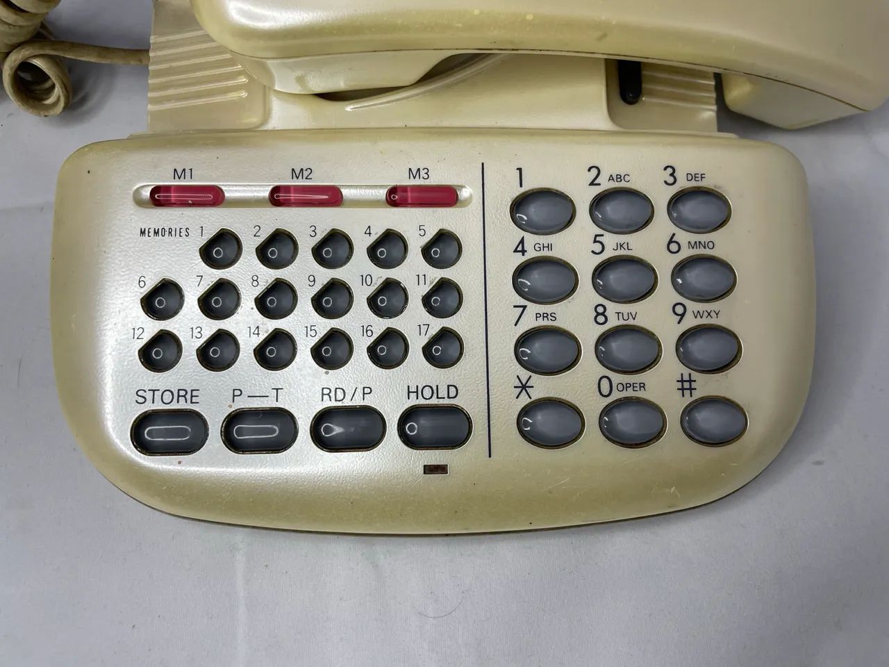 Telefone Fixo Perolado Vintage  - Foto 5