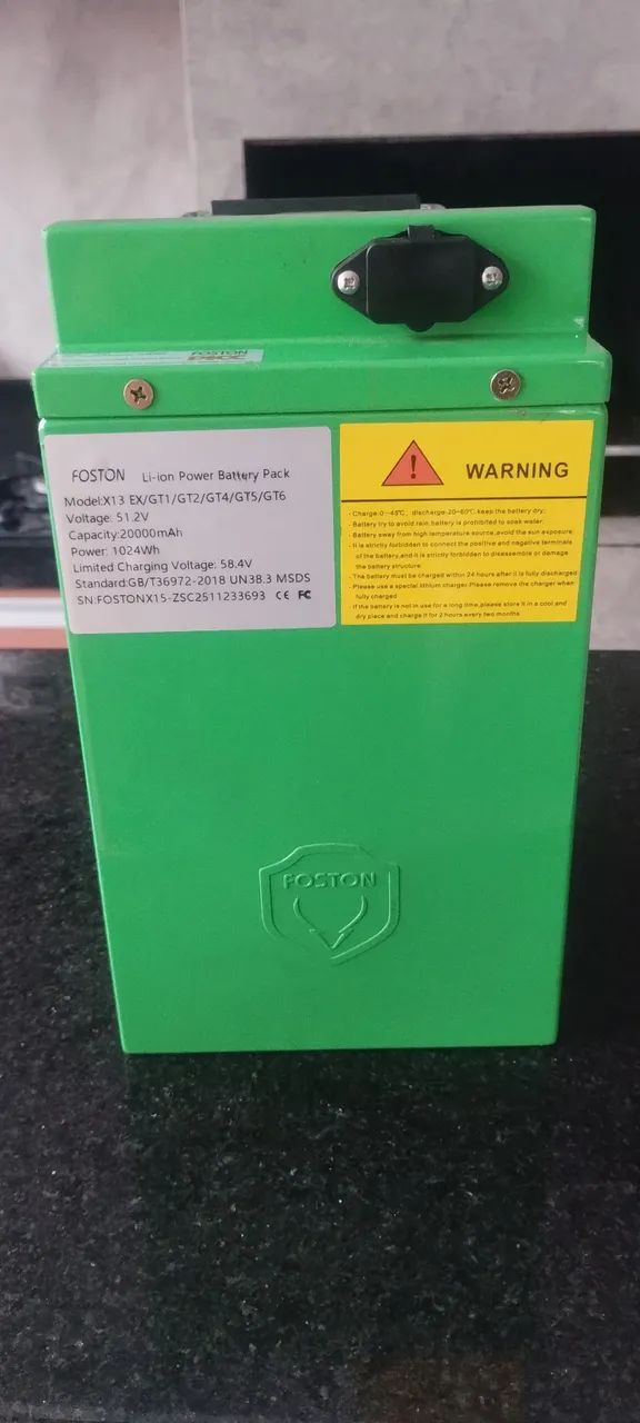 Bateria scooter elétrica 