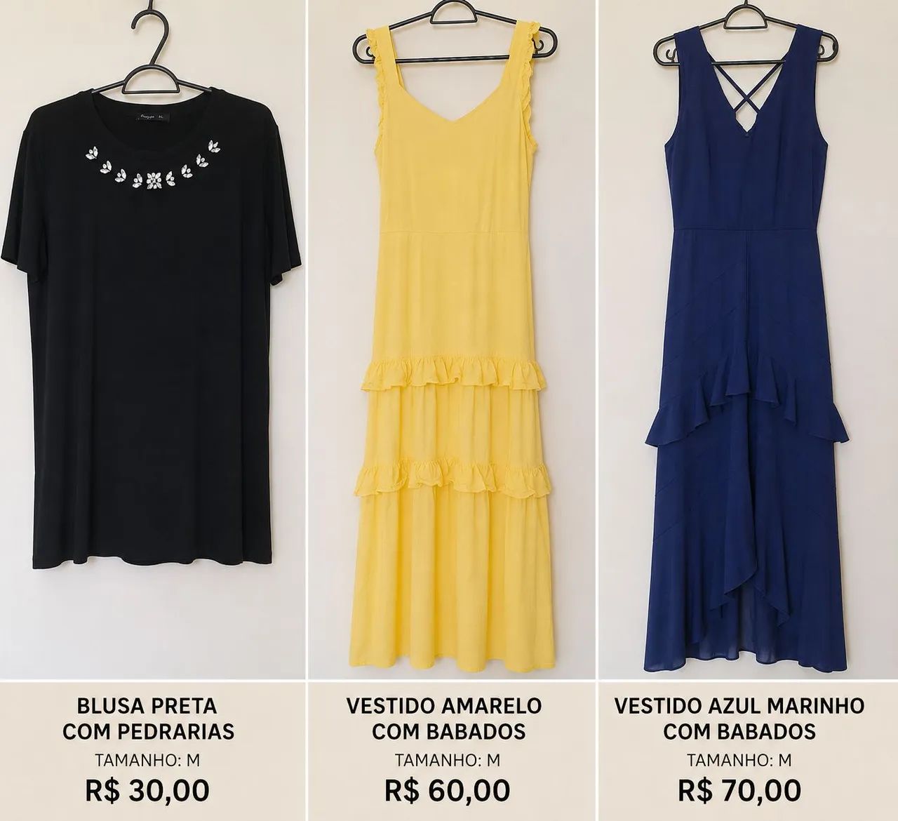 ROUPAS FEMININAS EM ÓTIMO ESTADO ?<br><br>Peças seminovas, bem conservadas e prontas para uso. - Foto 2