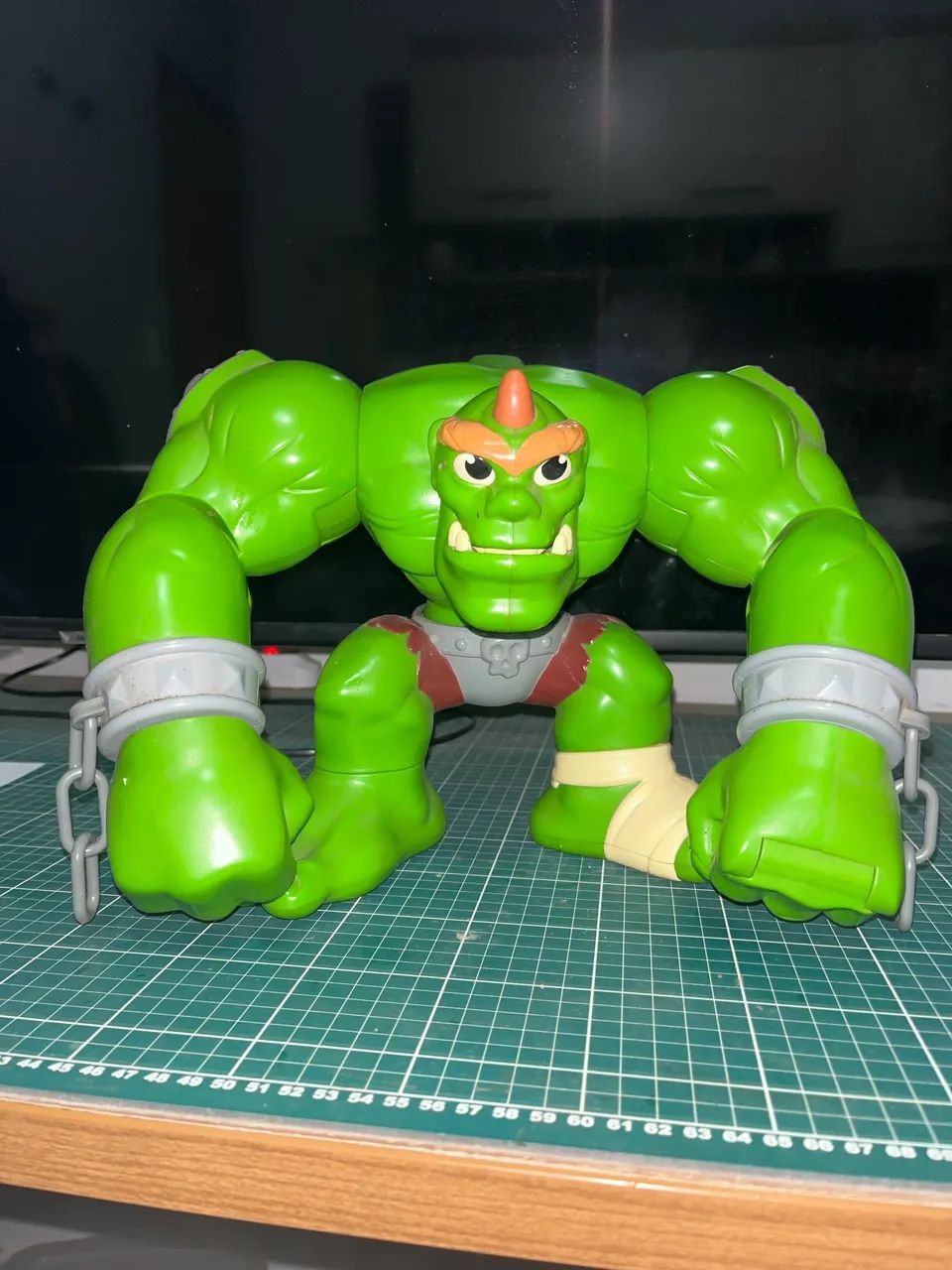 Boneco ogro gigante  imaginext - Foto 3
