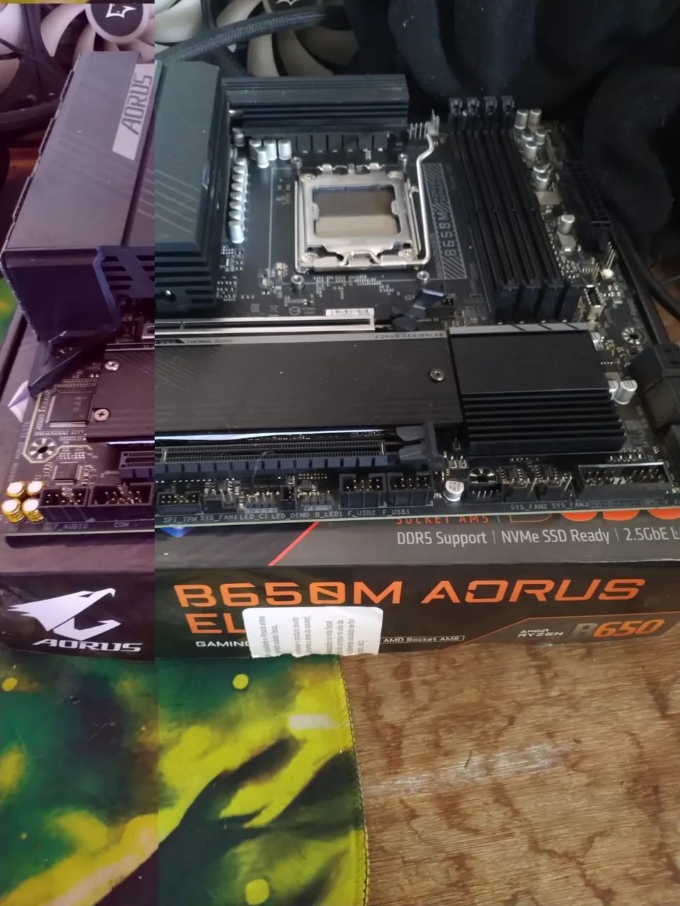 Placa mãe B650m aorus elite  - Foto 2