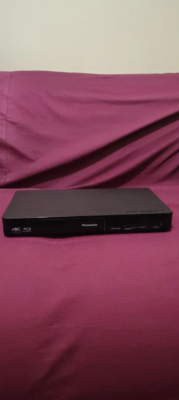  BLURAY PLAYER 4K UPSCALING 3D PANASONIC DMP-BDT180 (NÃO FAÇO ENVIO)!!!!!!!  - Foto 4