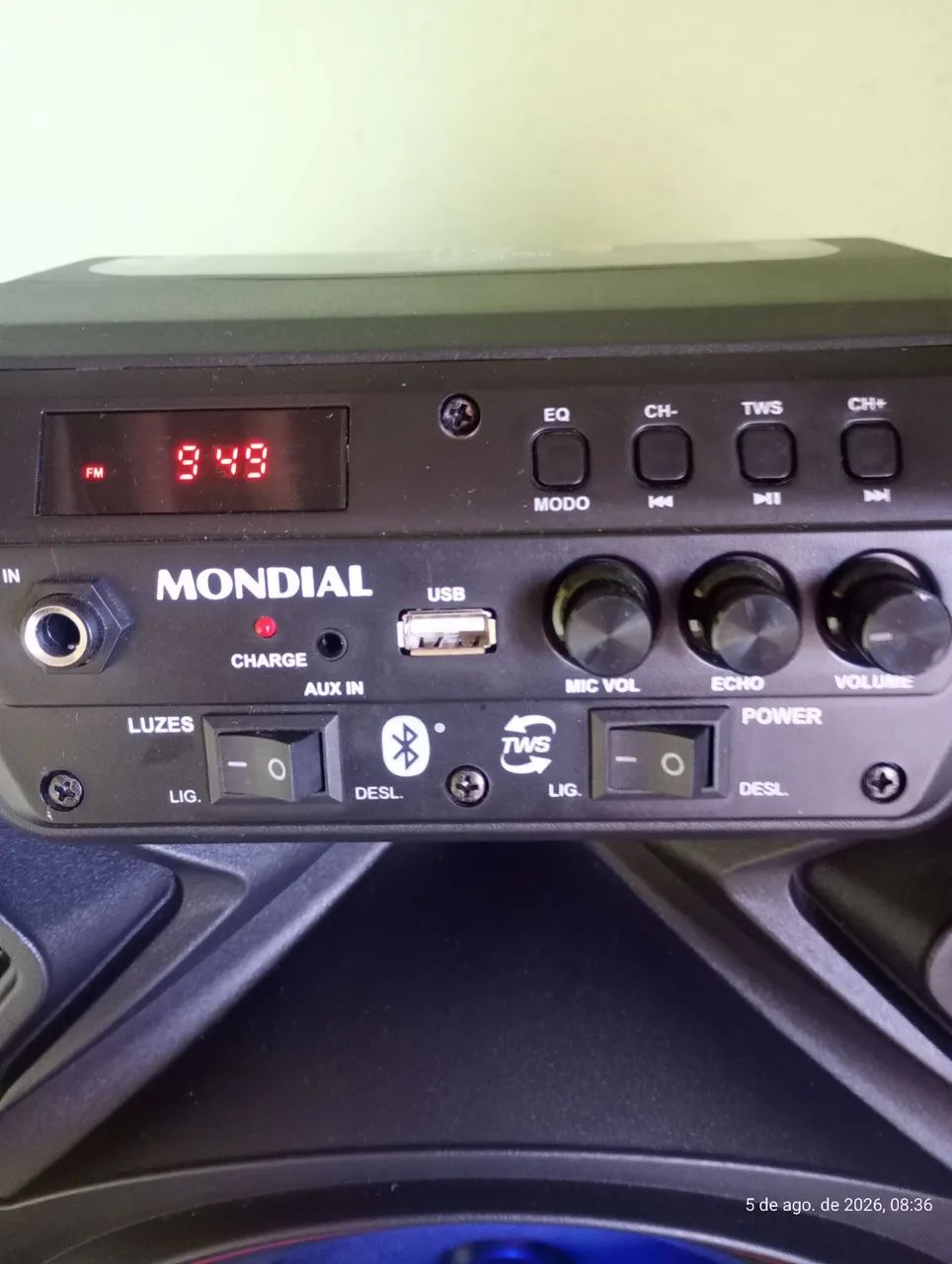 Caixa de som mondial  - Foto 2