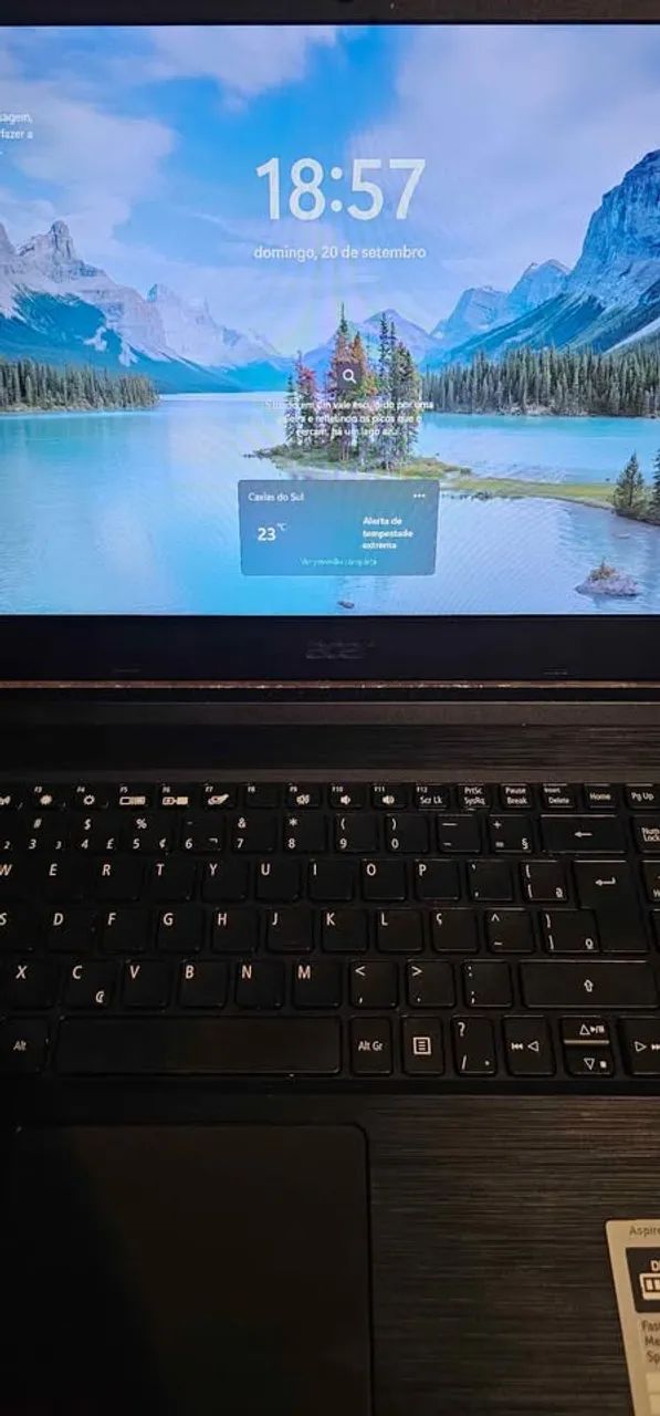 Notebook Acer,  Ryzen ,ssd , 8gb memória - Foto 3