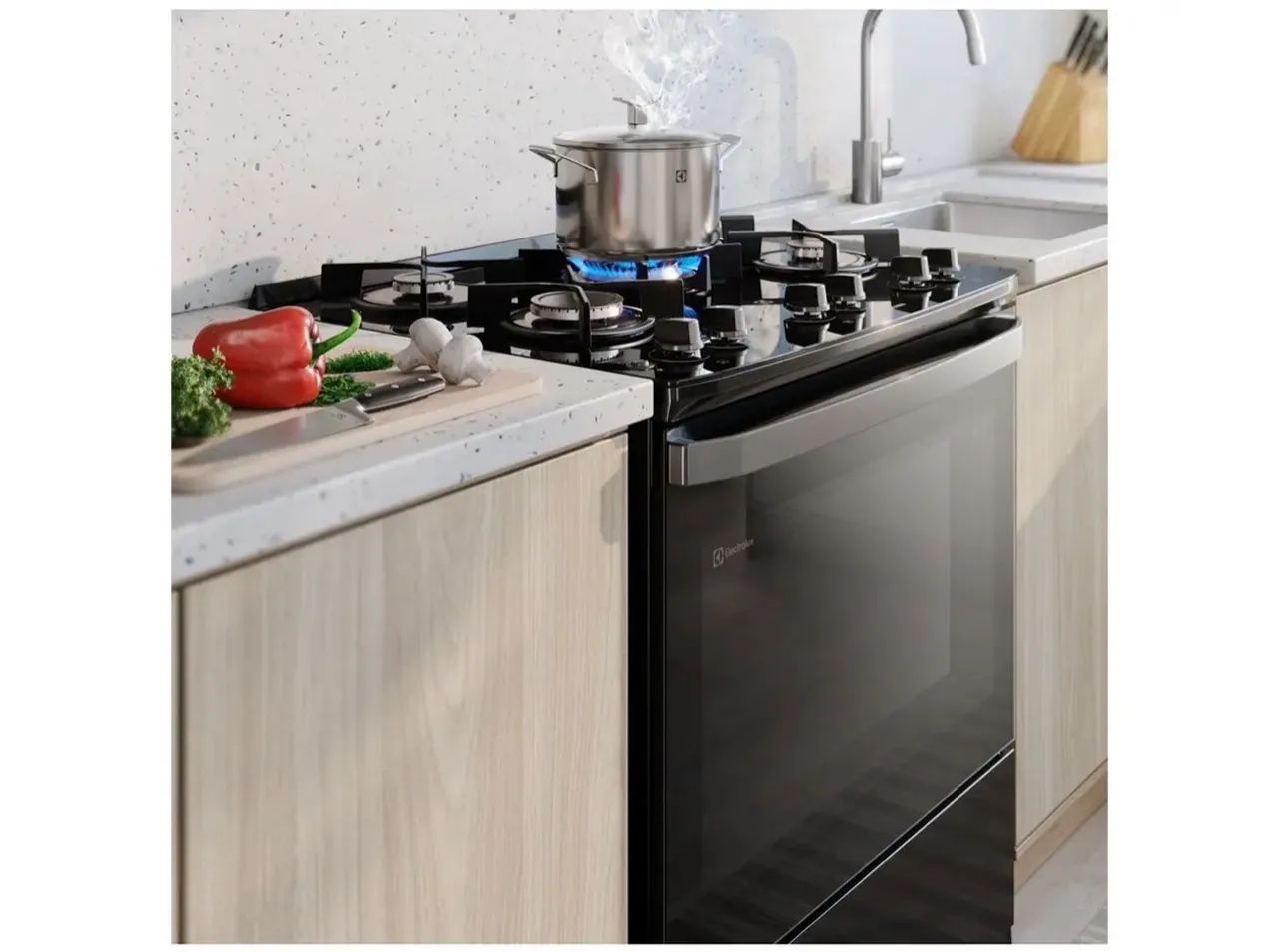Fogão Electrolux 5 bocas NOVO - Foto 4