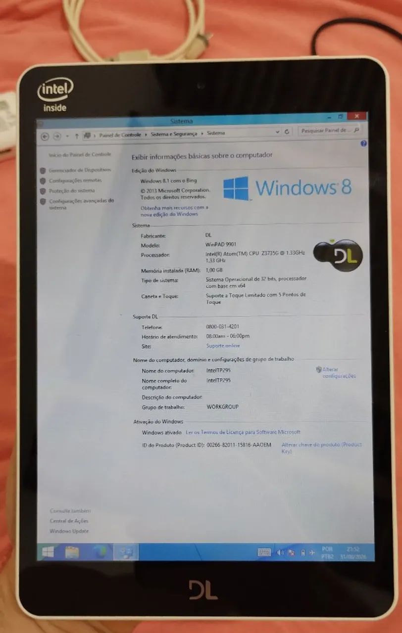 Tablet Com Windows 8.1 - Foto 4