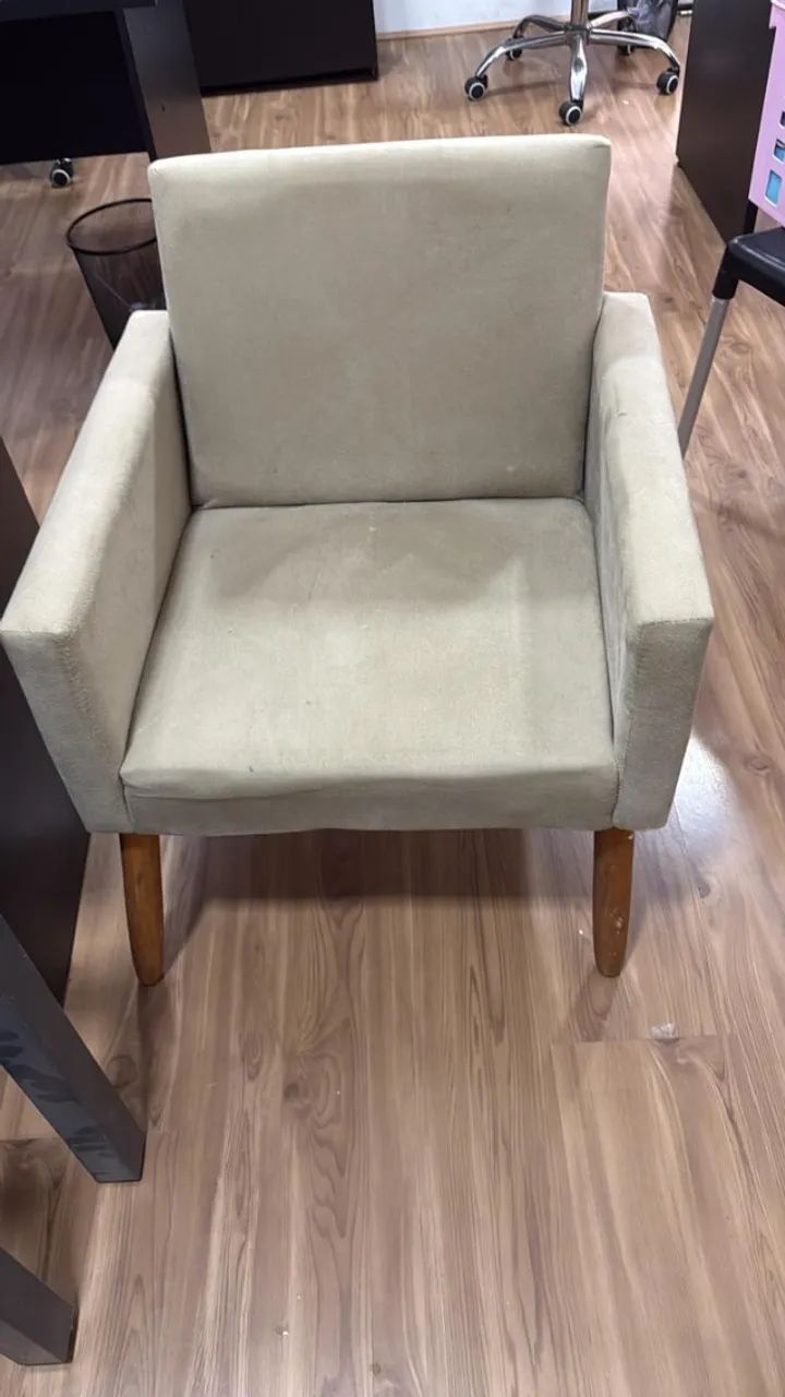 2 poltronas suede - Foto 2