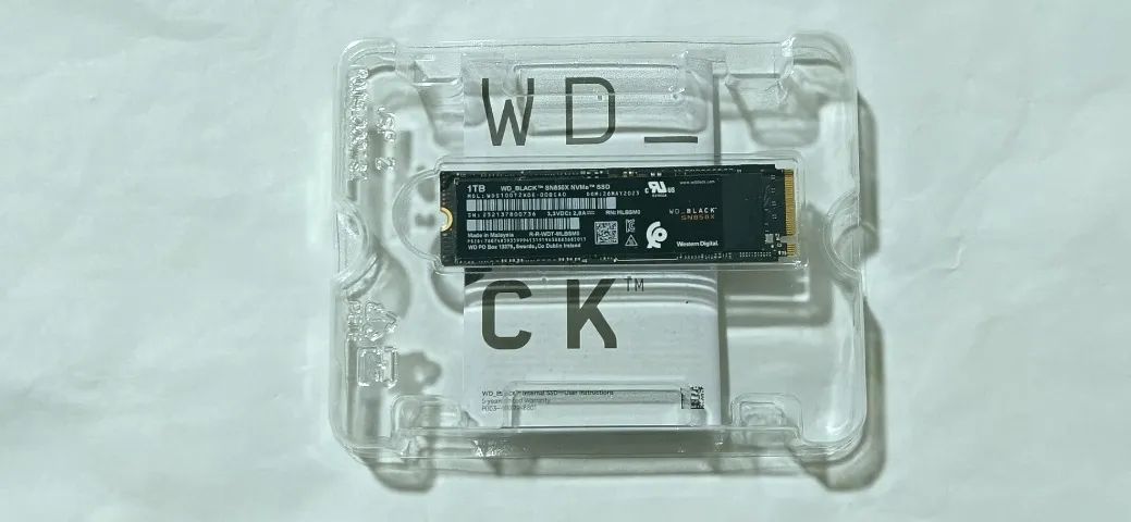 Ssd m.2 NVMe WD Black SN850X 1TB Usado - Foto 2