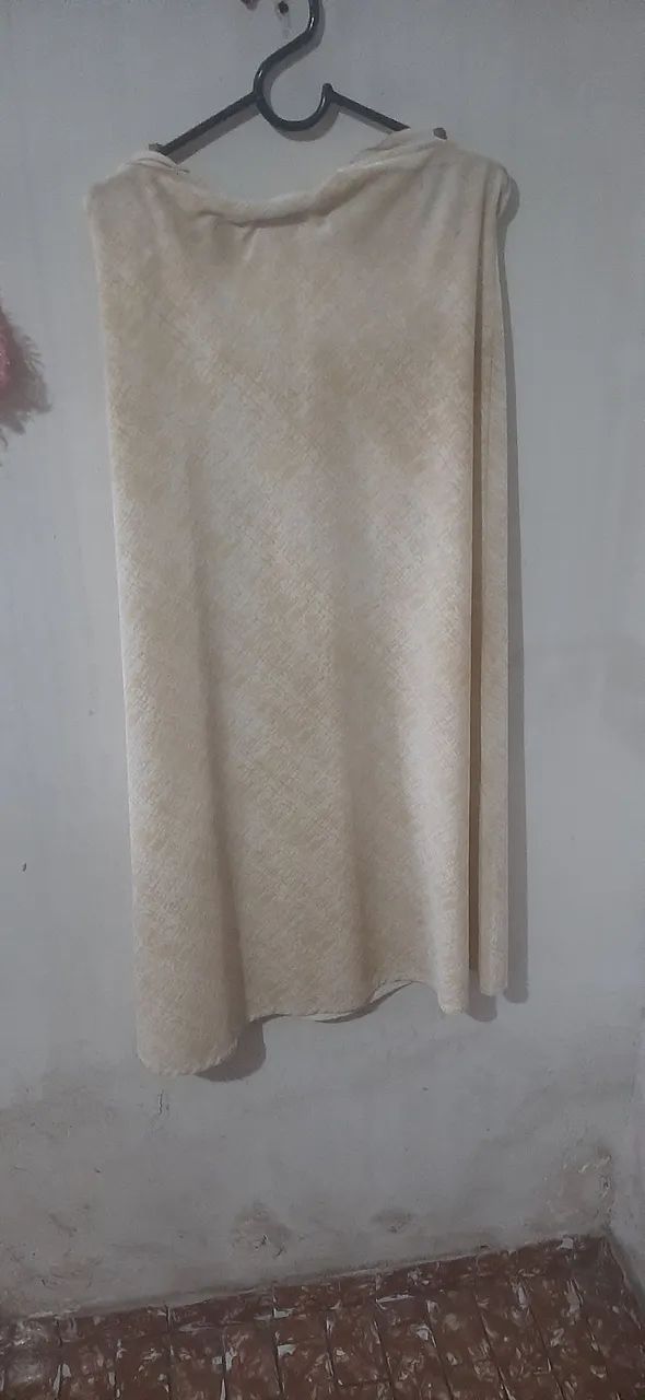 Saia longa de lurex