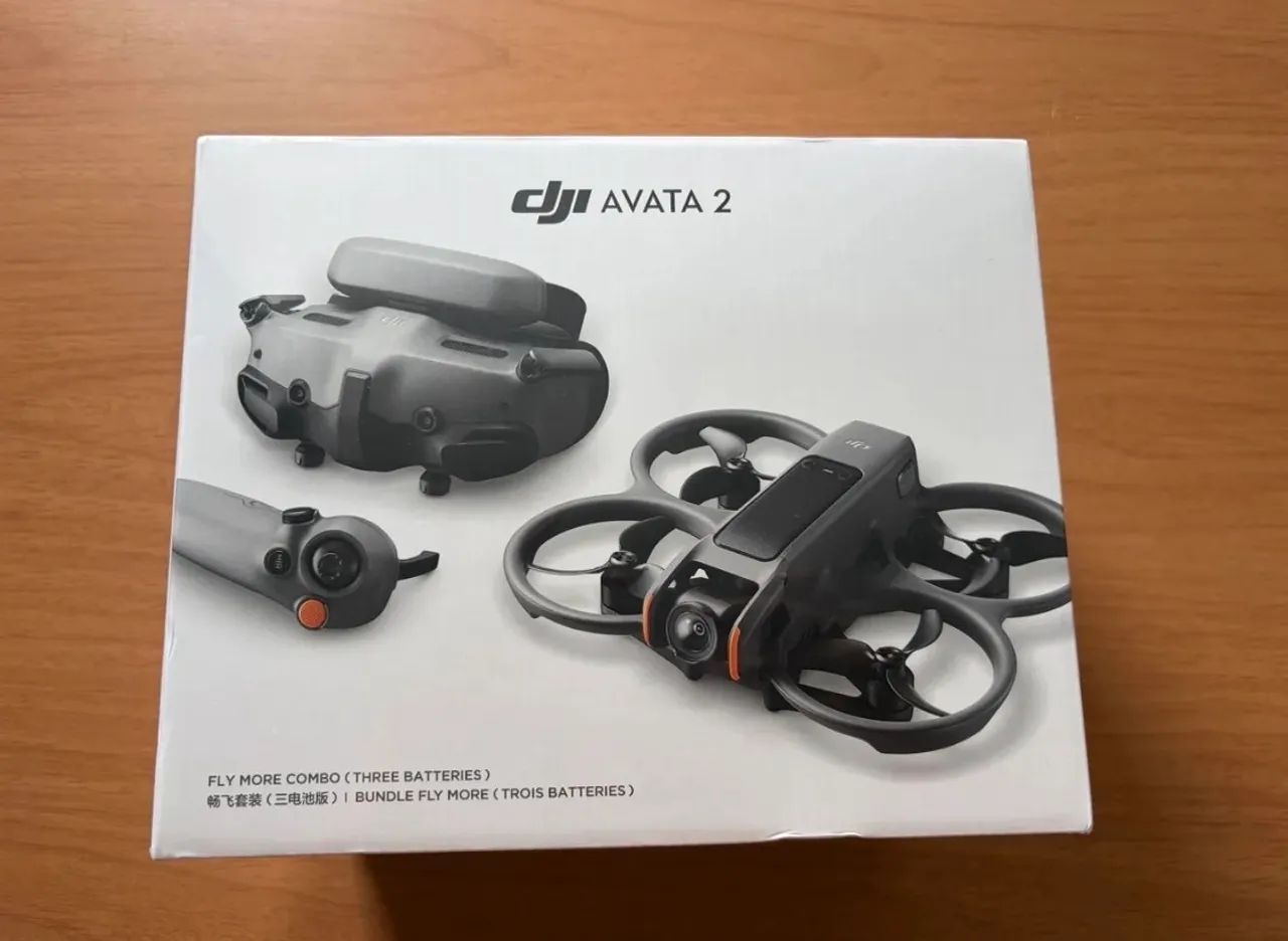 DRONE DJI AVATA 2 FLY MORE COMBO NOVO LACRADO  - Foto 2