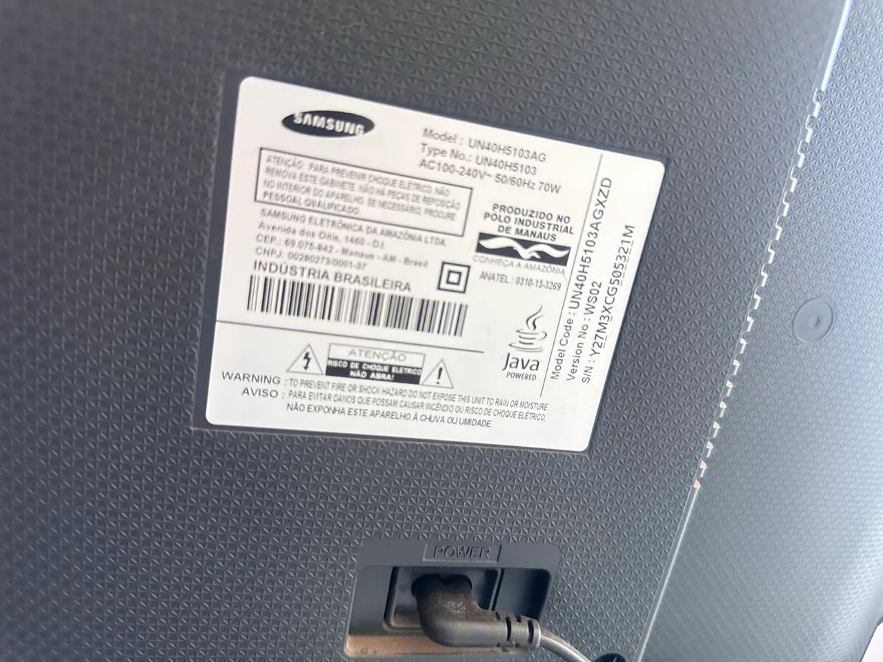 Tv Samsung 40 polegadas  - Foto 3