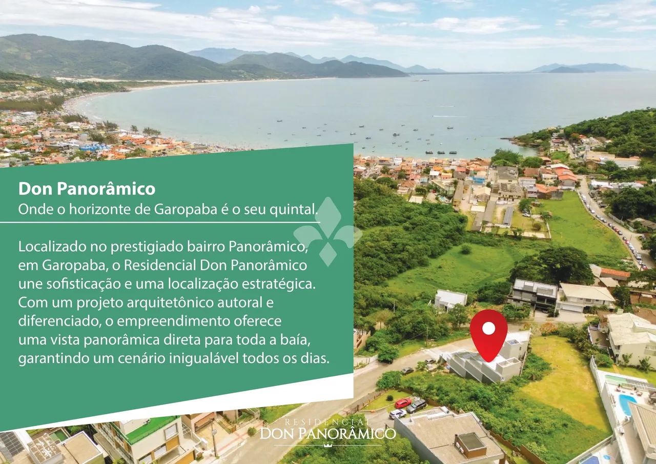 Loft com Vista Mar, bairro Panorâmico, Garopaba/SC - Foto 2