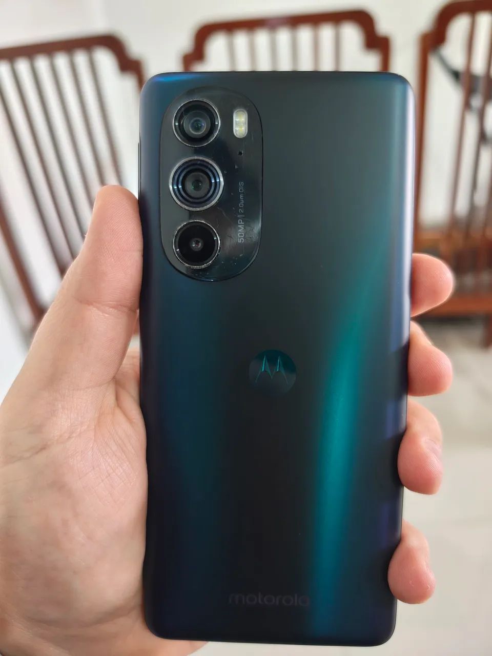 Motorola Edge 30 Pro 256gb Snapdragon 8 gen 1 e 12gb ram azul completo - Foto 2