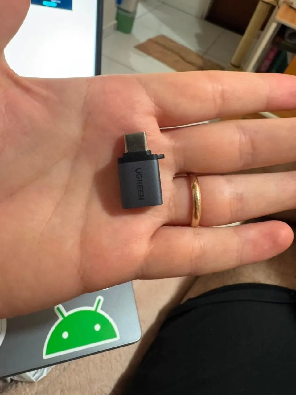 Ugreen Adaptador Conversor USB A para USB C 3.0 Note Cell