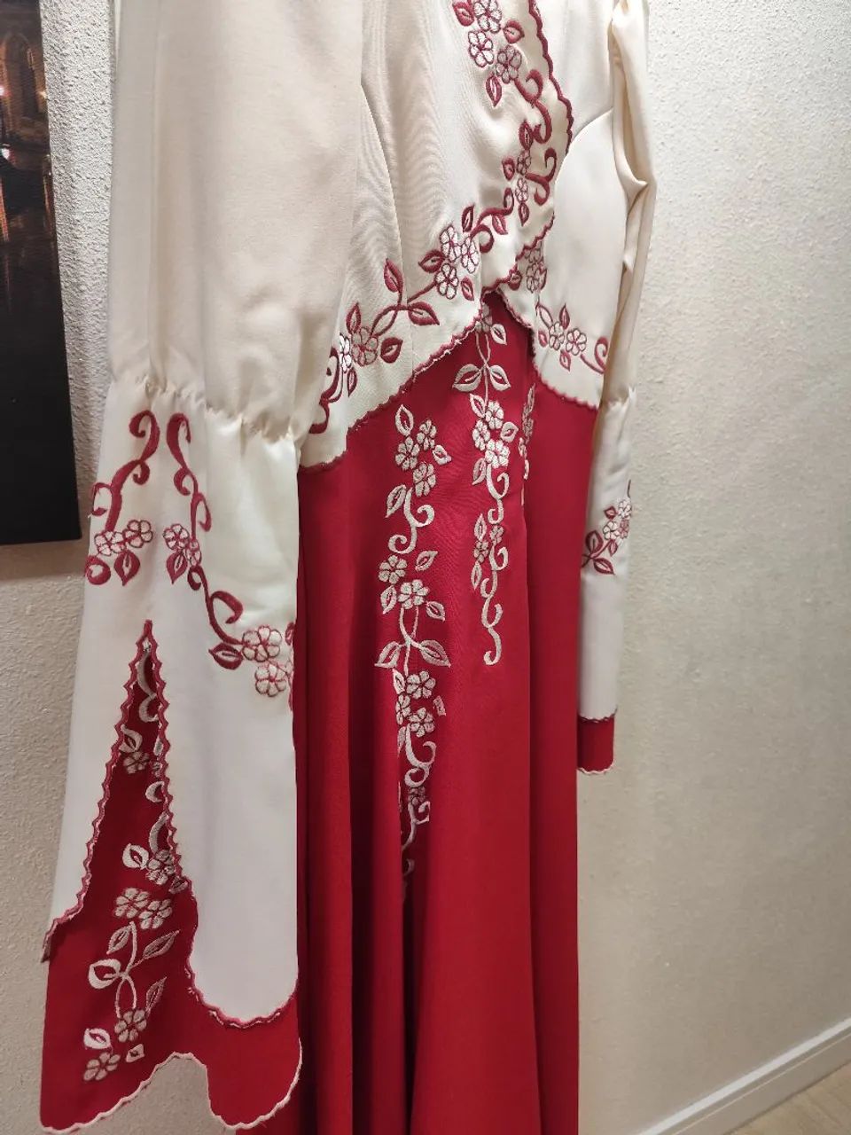 Vestido de prenda gaucha