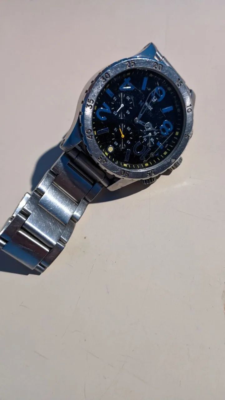 Relógio Nixon 48-20 Chrono Original Raro Leia Descrição