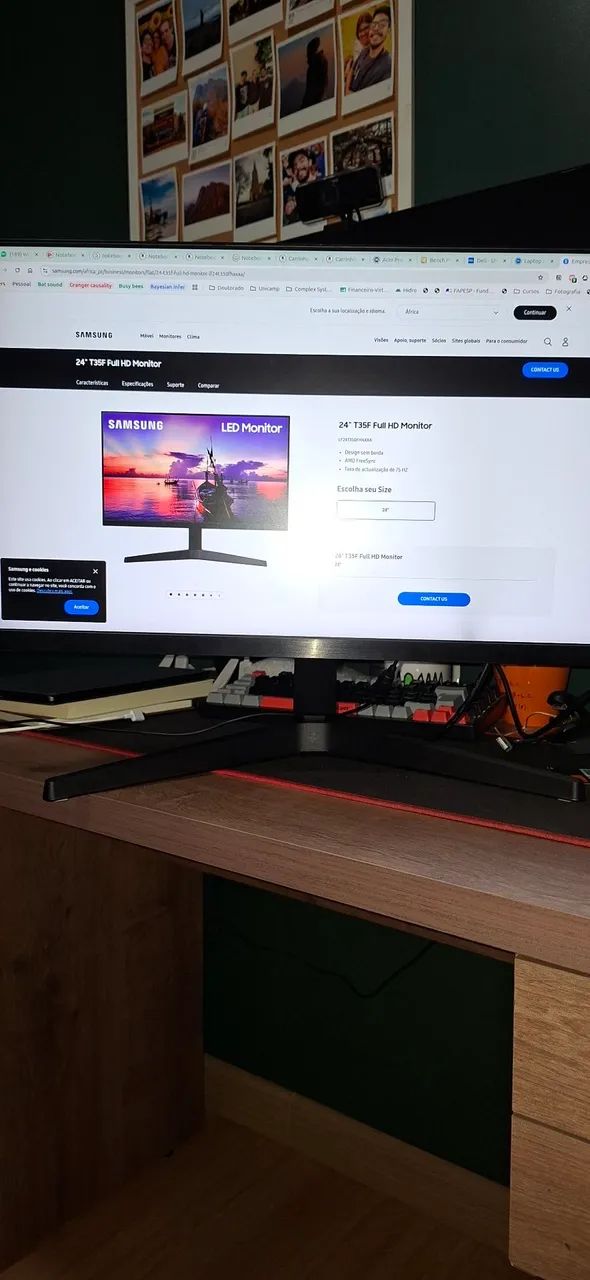 Monitor gamer Samsung T35F - Foto 5