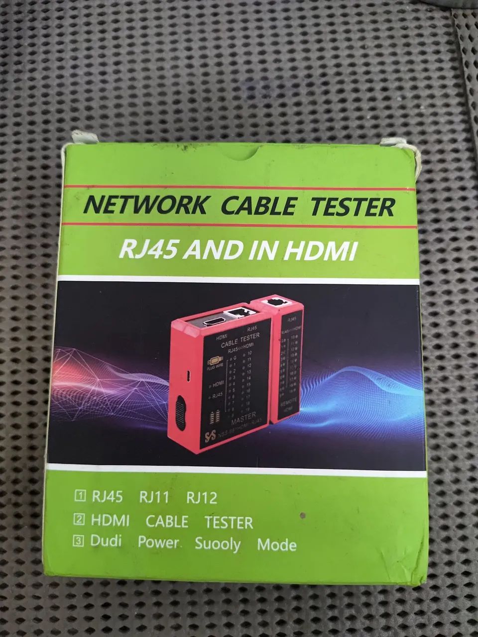 Testador de cabo RJ45 e HDMI