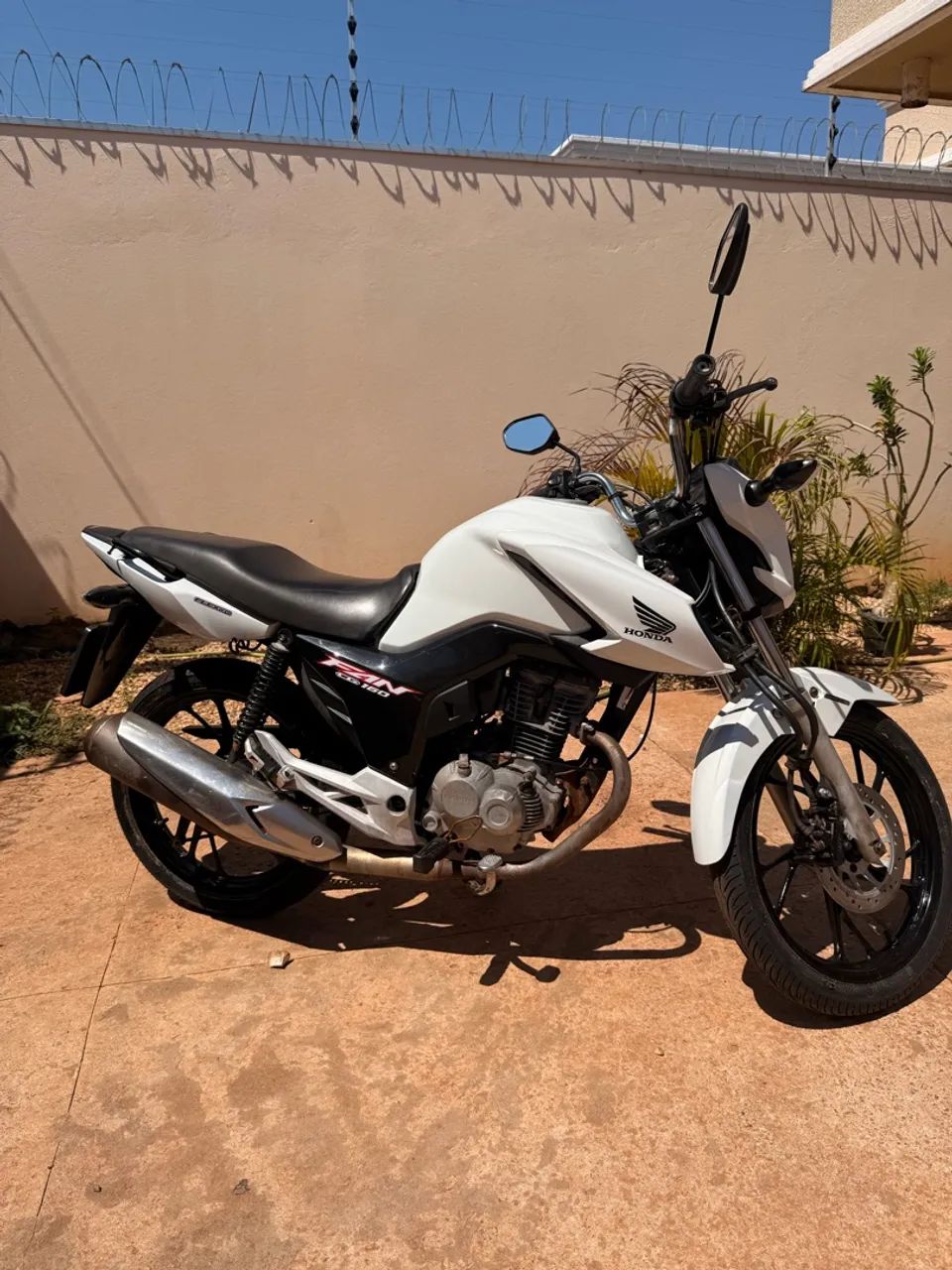 Vendo Honda CG Fan 160 2018 Branca Zerada e revisada - Foto 2