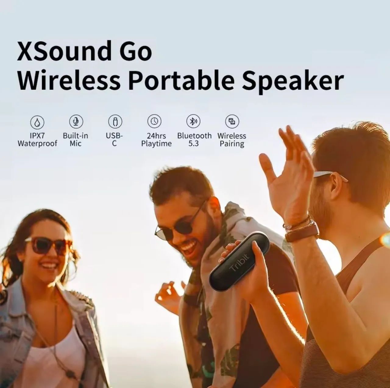 CAIXA BLUETOOTH TRIBIT XSOUND GO NOVA NA CAIXA  - Foto 4