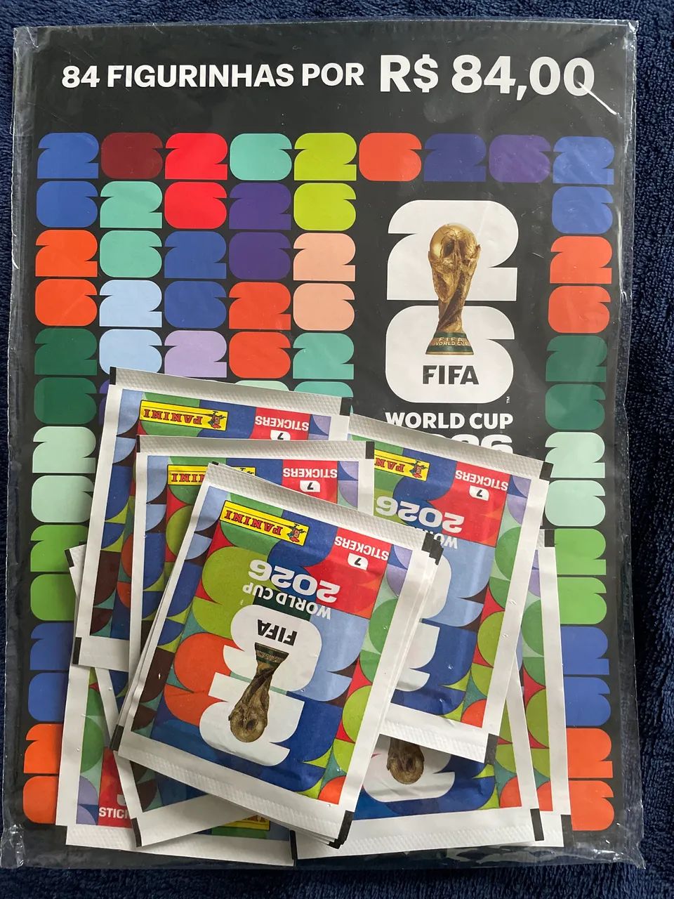 Pacotinho figurinhas Copa 2026 Panini - Foto 3